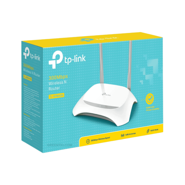 TP Link - 300Mbps Wireless N Router - WR840N - Image 4